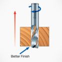 75-108 UP SPIRAL BIT 1/2" x 1/2", 1 1/4" h