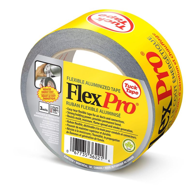 236221 Alum. Duct Tape 48mm x 50m FlexPro
