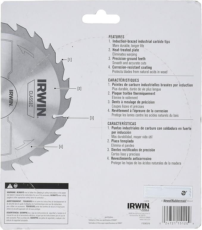 15120 SAW BLD 6-1/2" 24T CD