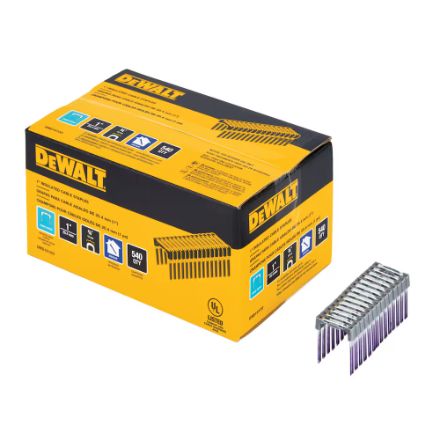 DRS18100 Dewalt 1in insulated Elect staples