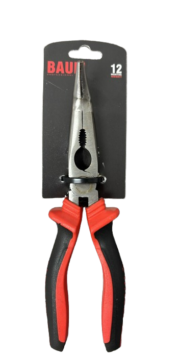 Bent Nose Pliers, Steel- C60, Finish- Polished 8"/ 150 MM