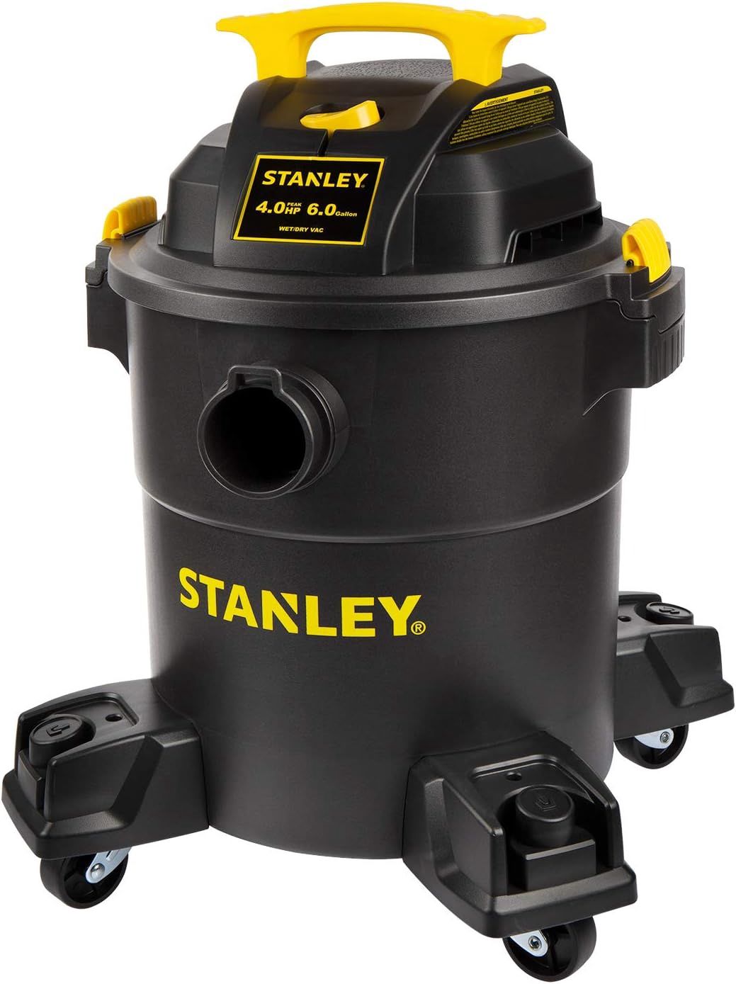 SL18191P STANLEY 10 GALLON POLY Vaccum 4.0HP, 1-7/8&quot; X 6&#39; HOSE, 10&#39; CORD, INCL EXTENSION WAND, CART…