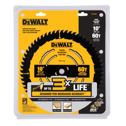 Dewalt 10in 60T Saw Blade