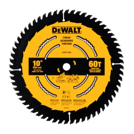 Dewalt 10in 60T Saw Blade