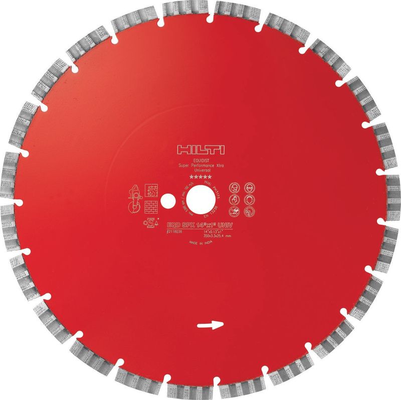 2118039 Cutting disc EQD SPX 16&quot;x1&quot; univ