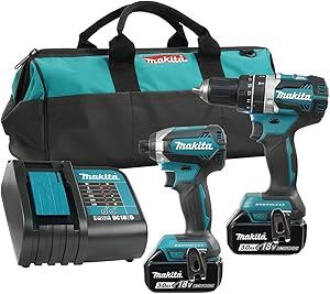 DLX2180S 18V LXT 2PC Combo 3.0Ah Kit (DHP484Z+DTD153Z)