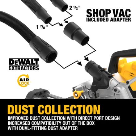 DCS781B SHELL 12IN 60V SLIDING MITER SAW (Tool Only)