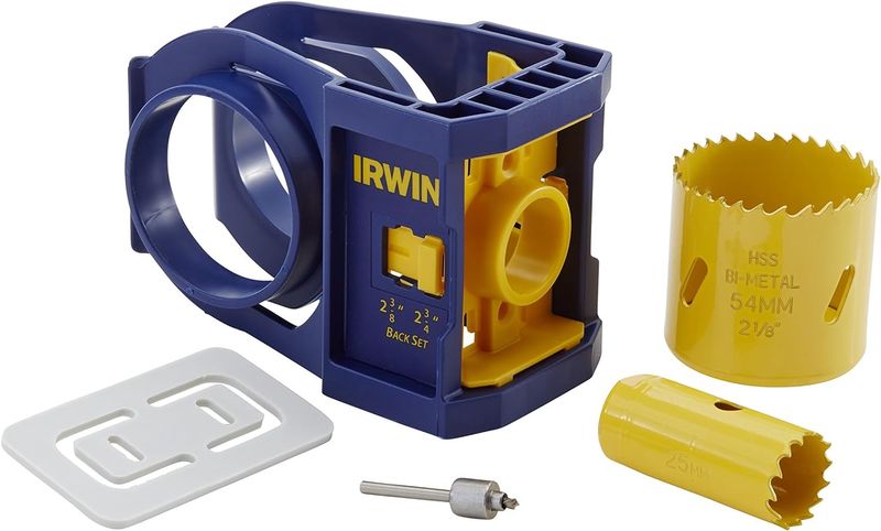 IRWIN Tools Bi-Metal Door Lock Installation Kit (3111002)