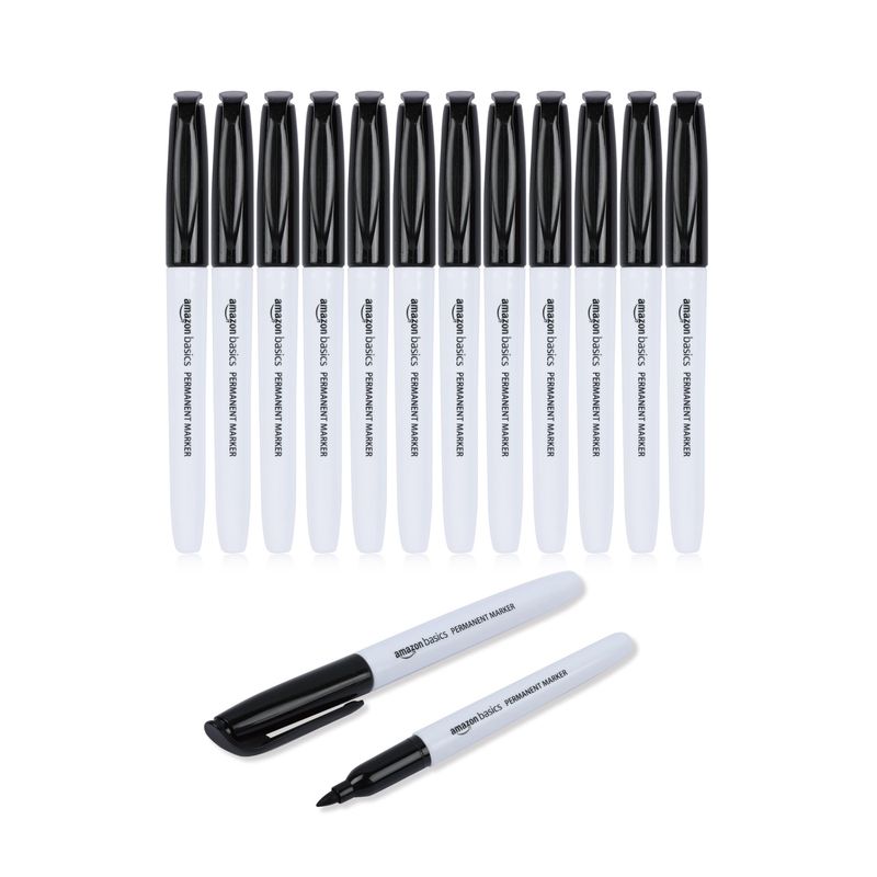 80087170 12Pk Magic Marker Black