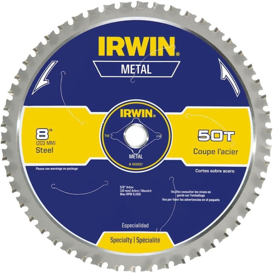 4935557 SAW BLADE 8&quot; 50T MC - FERROUS STEEL