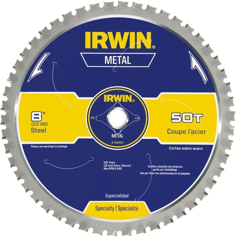 4935557 SAW BLADE 8&quot; 50T MC - FERROUS STEEL