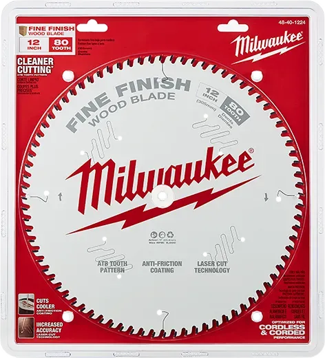 48-40-1224 12" 80T FINE FINISH SAW BLADE