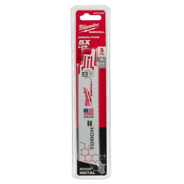 48-00-5782 BLADE 14T 6L TORCH 5PK