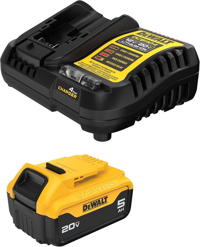 DCB205CK 20V MAX Battery and Charger Kit + DCS380bP