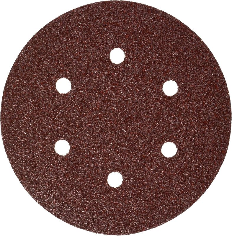 SR6R040 6&quot; Sand Disc, 6-H, 40 Grit (5pk)