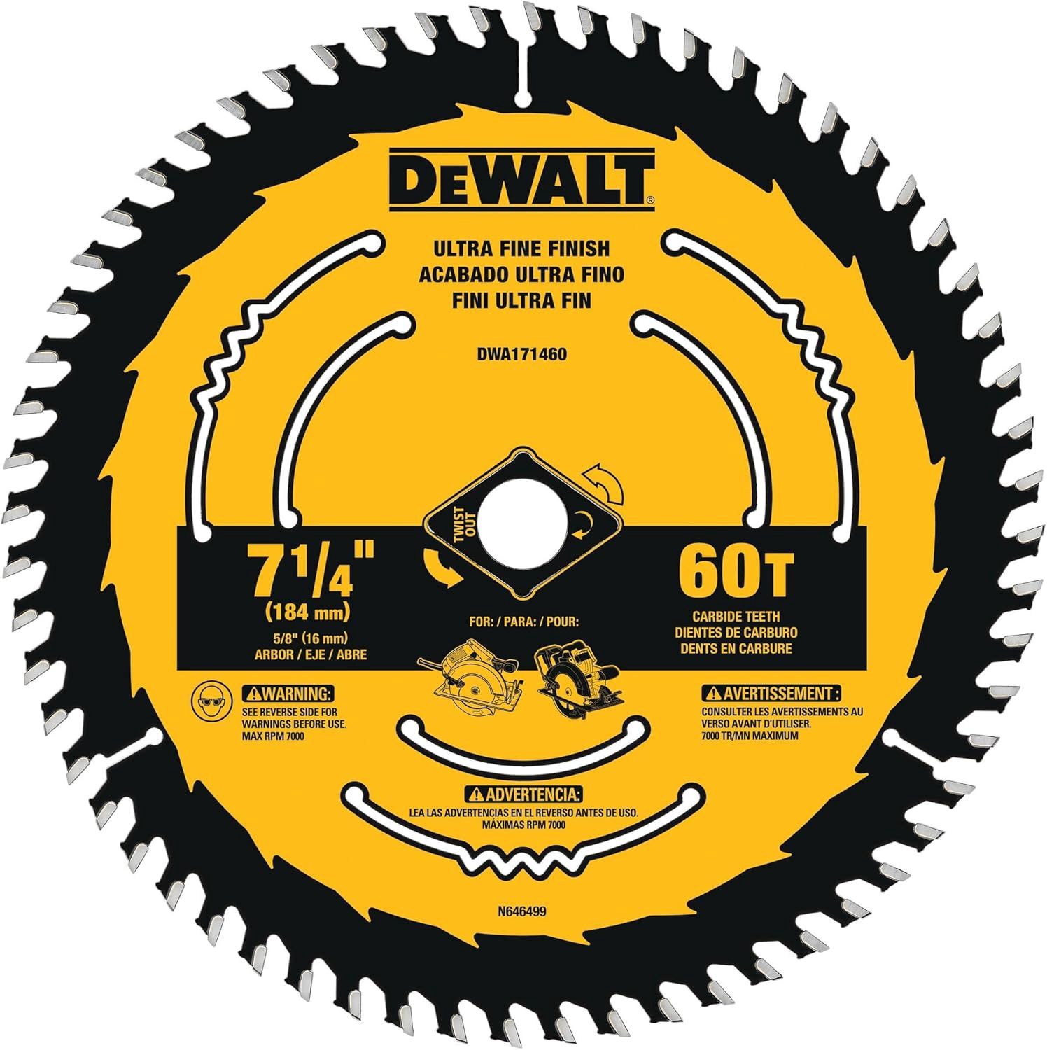 DWA171460B10 SHELL 7 1/4 60T