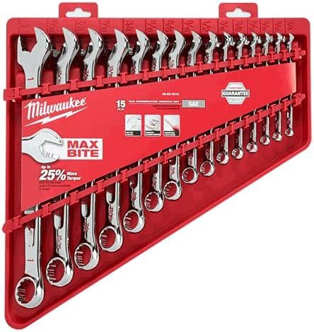 48-22-9415 15PC COMBO WRENCH KIT  SAE