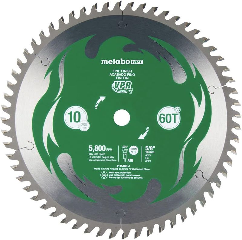 115166M 10&quot; 3-Pack Saw Blade Combo