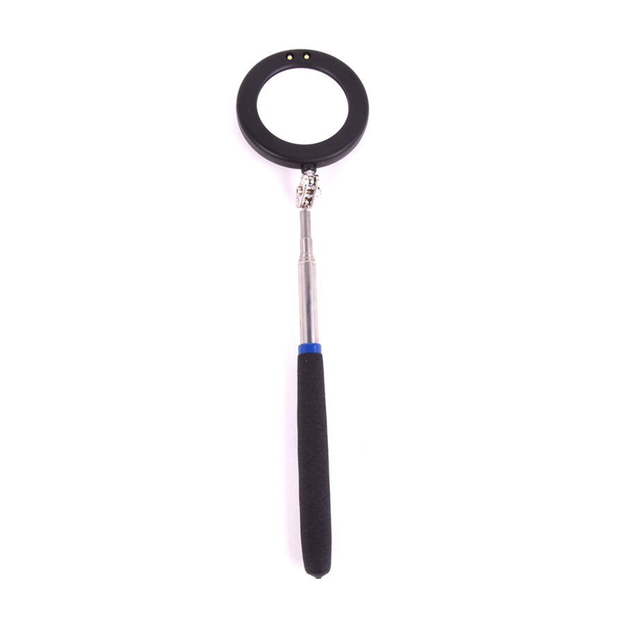 716118 3in Telescopic Inspection Mirror With LED