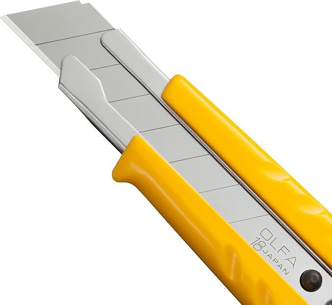 LB/CP100 OLFA LB-CP 100 CONTRACTOR PACK HEAVY-DUTY 18MM SNAP-OFF BLADE - 100/PK