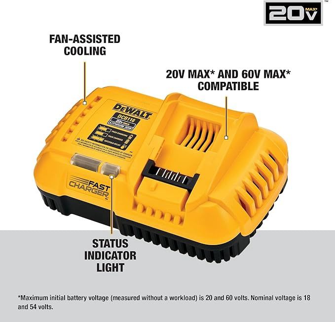 DCB118p DeWalt 20/60V MAX Fast Charger