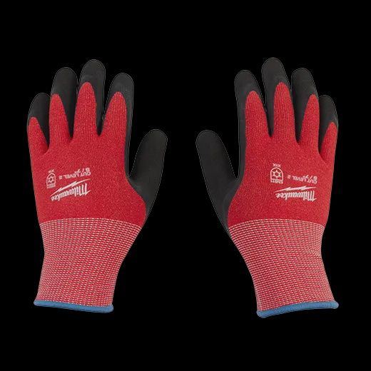 48-73-7922B MILWAUKEE CUT 2 WINTER DIP GLOVE-L