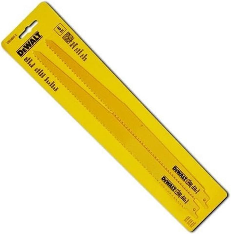 DW4804B25Z 12&quot;   6 TPI TAPER BACK BI-METAL RECIPROCATING SAW BLADE (BULK 25)