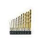 711028 13PC Drill Bit HSS Titanium Hex Shanks Set