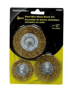 733335 5PC Wire Wheel Brushes Set