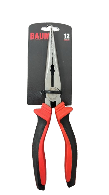 14 Long Nose Pliers, Steel- C60, Finish- Polished 8" / 200 MM(1)