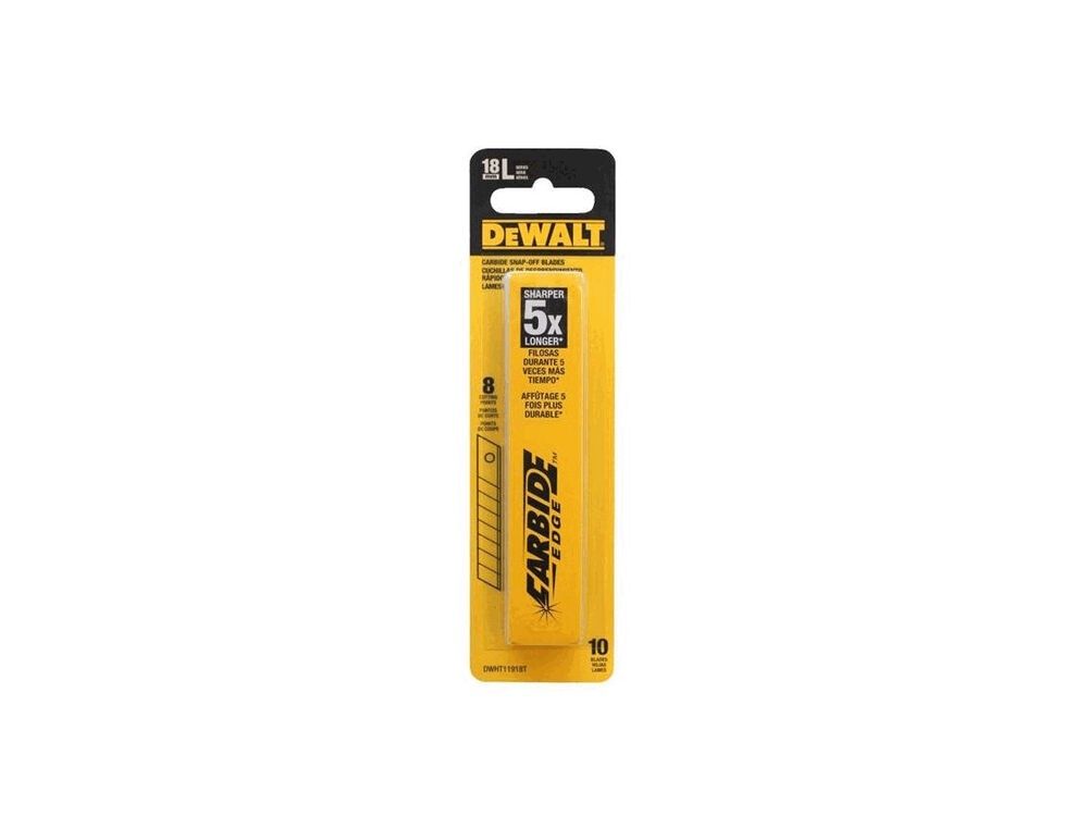 DWHT11918T SNAPOFF BLADES 18MM