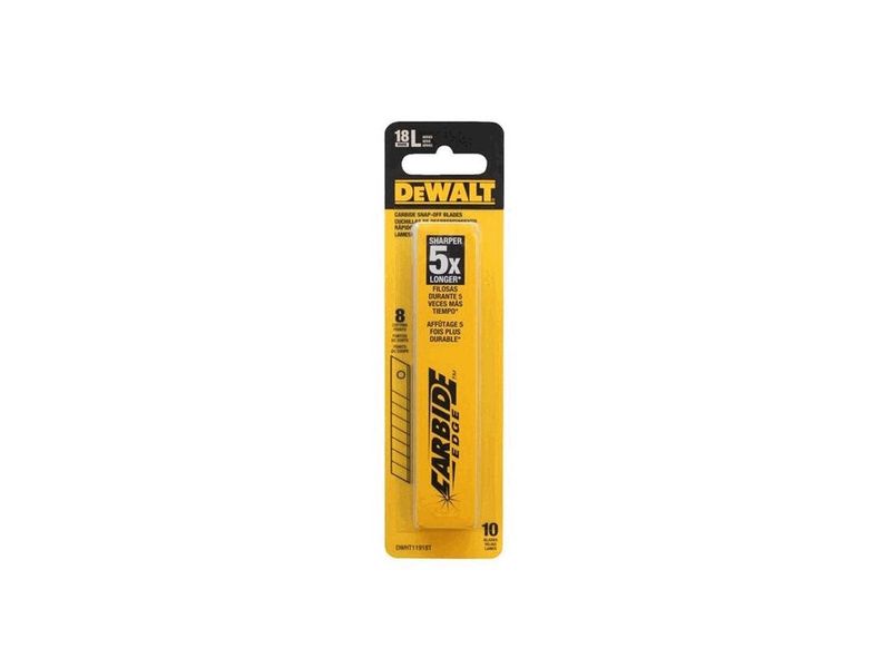 DWHT11918T SNAPOFF BLADES 18MM