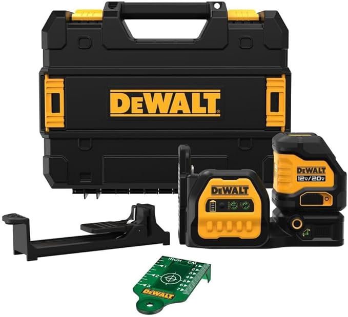 DCLE34020GB 20V MAX* Cordless Cross Line Green Laser (Tool Only)