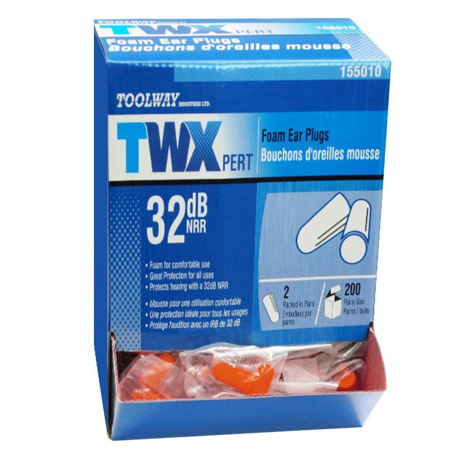 155010 Ear Plugs Foam 200 pairs Box
