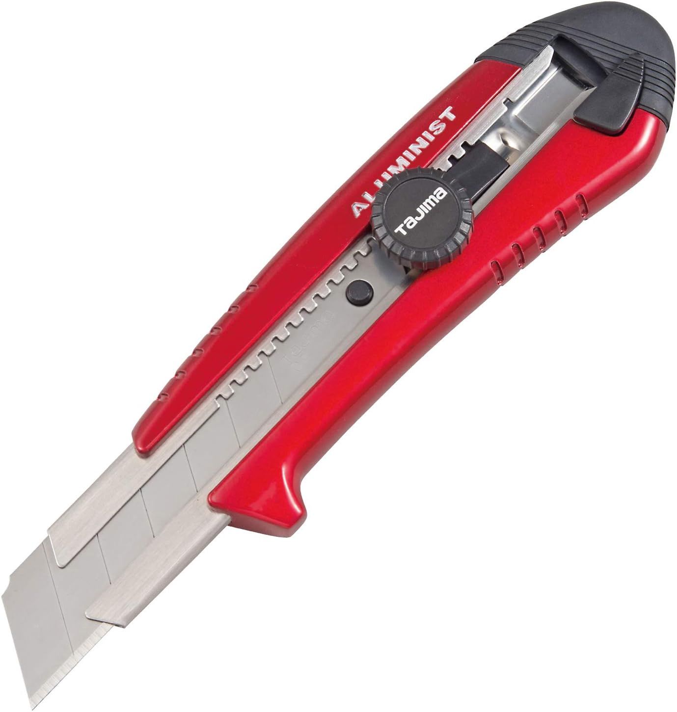 AC-701R Rock Hard Aluminist, dial lock blade lock, 3 x Rock Hard Blade, red