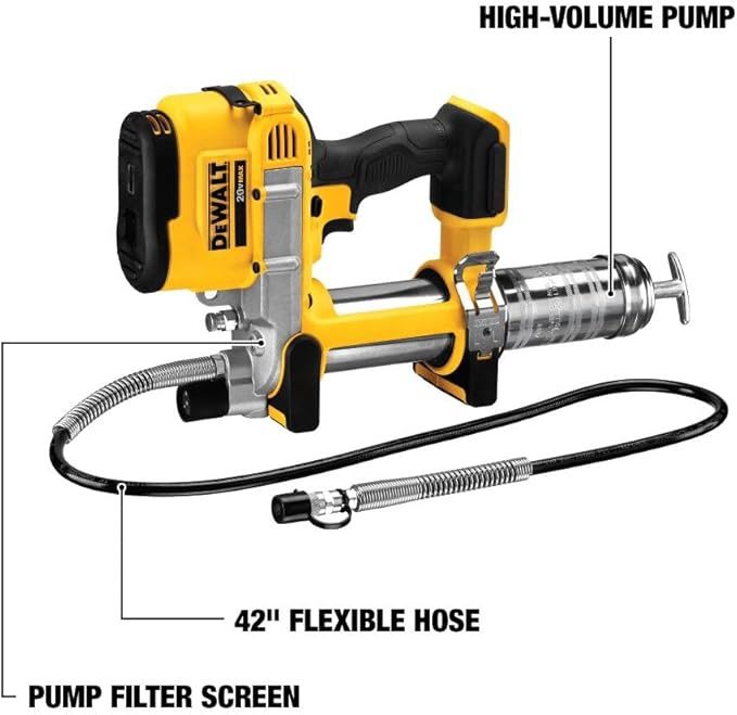 DEW-DCGG571B DeWalt 20V MAX Grease Gun