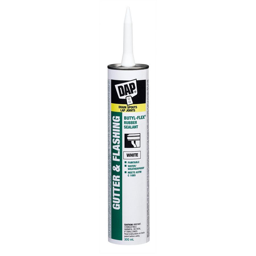 273751 Gutter DAP white butyl