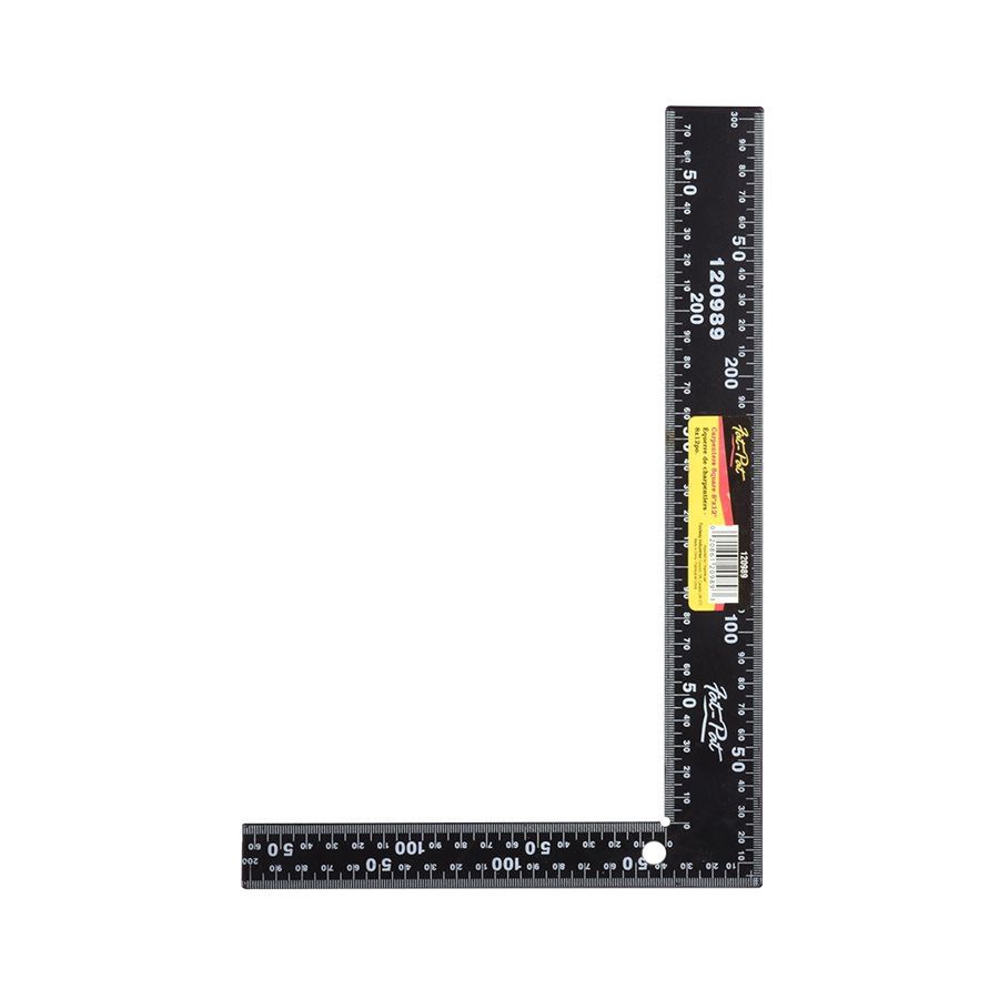 120989 Carpenters Square 8in X12in Steel Black