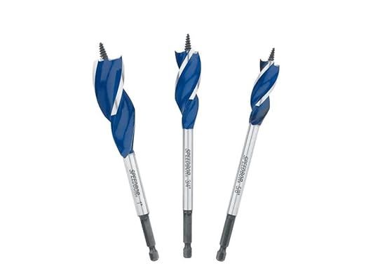 3041003 3PC TRI FLUTE DRL BIT SB MAX 5/8_3/4_1&quot;