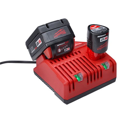 48-59-1812 Milwaukee M18 and M12 Multi-Voltage Charger