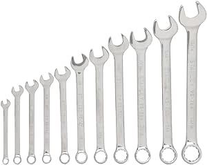 702101 11 PC Combination Wrench  Set- SAE