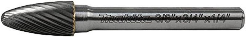 B-53045 3/8&quot;X3/4&quot;X1/4&quot; CARBIDE BURR SF NF CUT 1/PK