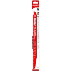 DS1214AFC5 Diablo 12&quot; BiM Flush Cut General Purpose 5pk