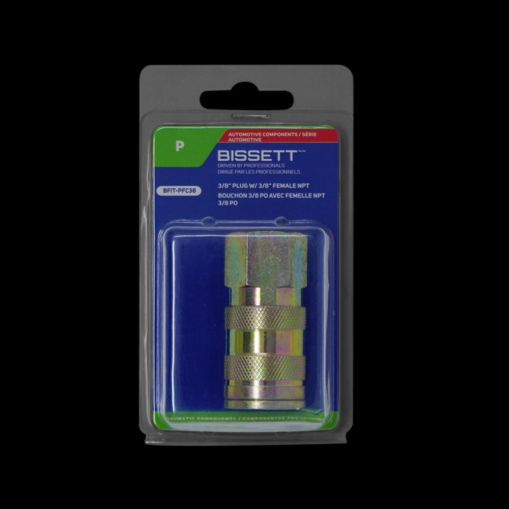 BFIT-PFC38 3/8&quot;plug W/ 3/8&quot; female NPT