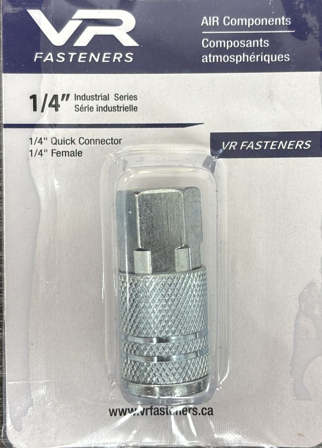 VR1/4QCF 1/4&quot; IND COUPLER X 1/4&quot; MNP