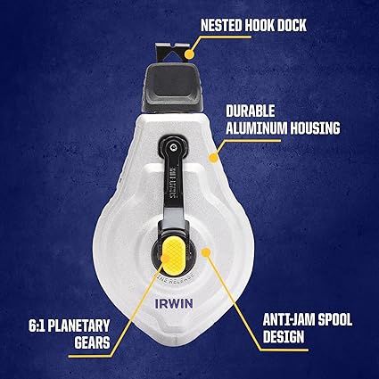 IWHT48445 IRWIN STRAIT-LINE MACH 6 Chalk line