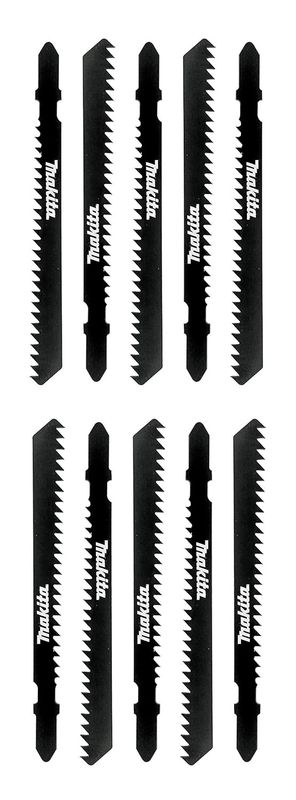 T10C 10 pc. Laminate/Wood/Metal T-Shank Jig Saw Blade Set