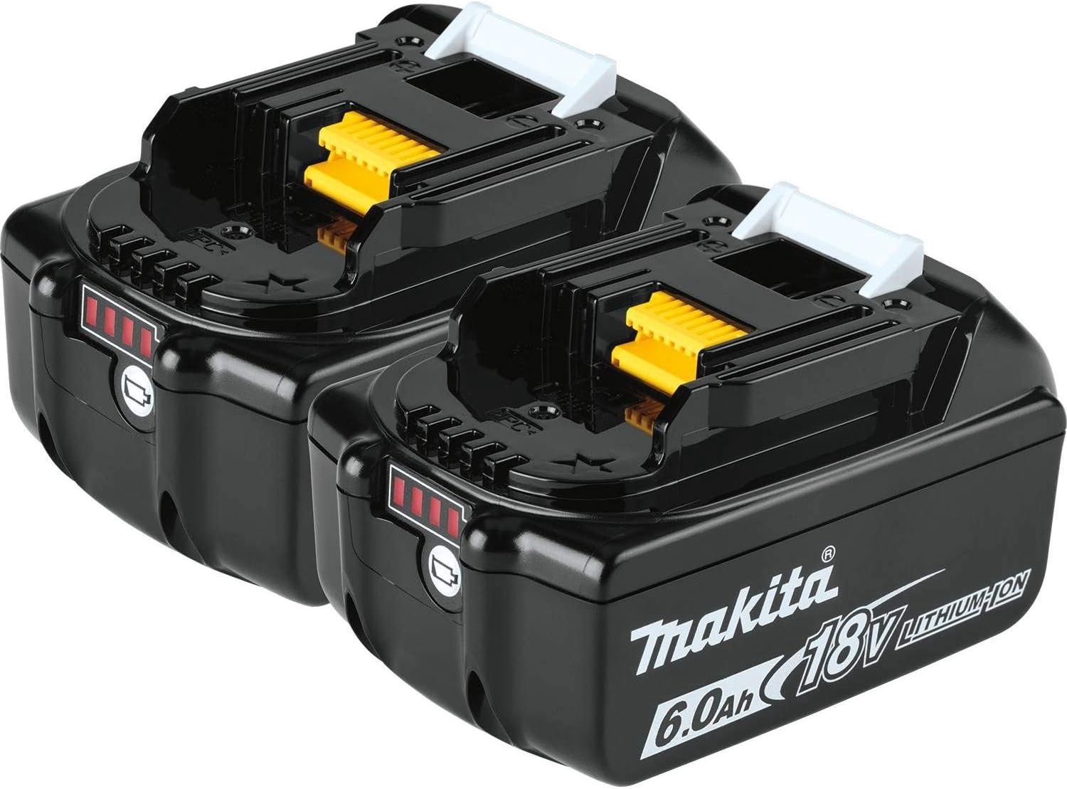 197429-0 18V LI-ION BATTERY BL1860B 2/SE W/CHARGE LEVEL INDICATOR