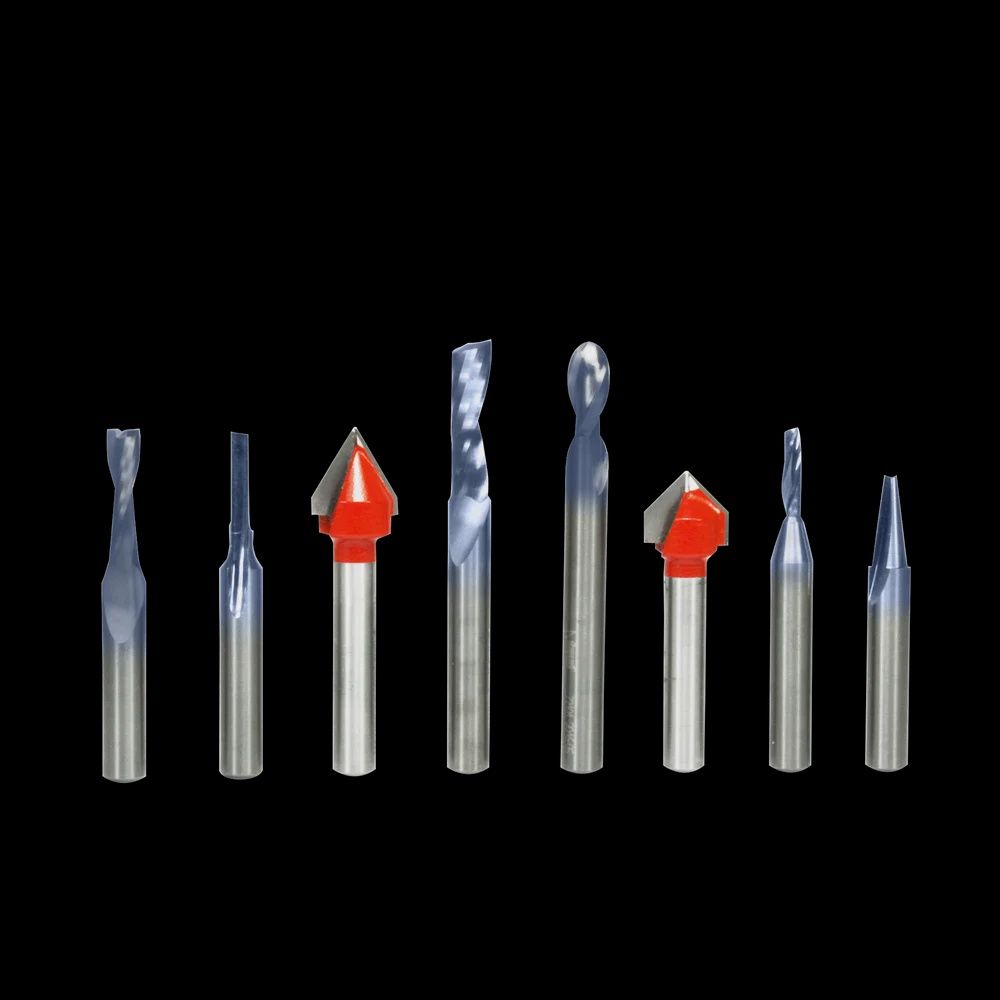 87-208 8pc CNC BIT SET,