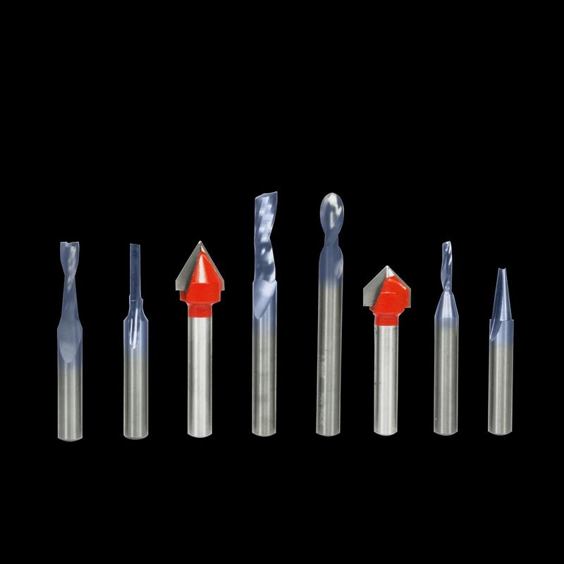 87-208 8pc CNC BIT SET,